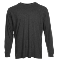 Blue Mountain YMK-1072 Men's Crew Neck Long-Sleeve T-Shirt, Charcoal Hea... - $27.90 Blue Mountain YMK-1072 Men's Crew Neck Long-Sleeve T-Shirt, Charcoal Hea... - $27.90