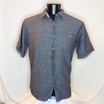 Men&#39;s Shirt Original Weatherproof Button Up Shirt Blue XL - $14.25