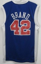 Adidas Nba Authentics Jersey Brand #42 Clippers Men&#39;s (M) Sewn On Graphics Euc - £38.87 GBP