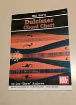 Dulcimer Chord Chart Mel Bay&#39;s by Lee &quot;Drew&quot; Andrews 2007 #MB21139 (NEW) - £7.75 GBP