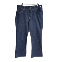 Nine West Bootcut Jeans 14 Women’s Dark Wash Gently Used [#0605] - £11.98 GBP