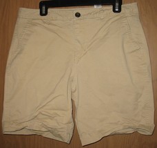 Mens 34 Aeropostale Khaki Tan Bermuda Walking Shorts - $10.89