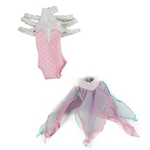 Vintage 1989 Barbie Ice Capades Purple &amp; Blue Costume Skirt 7365 Outfit ... - $100.46 MXN