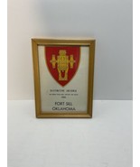 Vintage 1940s 50s US Army Artillery &amp; Missile School Ft Sill Picture - £11.85 GBP