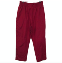 EUC Life Scrub Bottoms Pants Size L Large Red 27 inch Inseam Nurse Vet T... - $16.95