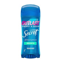 Secret Outlast Clear Gel Antiperspirant Deodorant for Women- Unscented 3.4 oz - £16.02 GBP