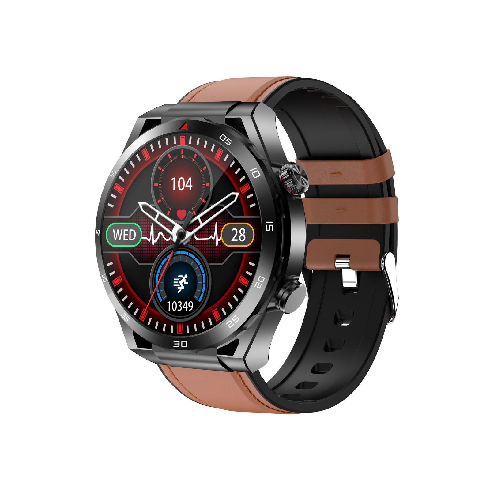 Et450 Smart Watch Bluetooth Calling Ecg Body Temperature Heart Rate Blood Pressu