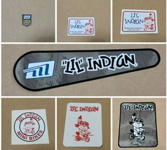 Vintage and New LIL INDIAN Mini Bike Decal Stickers - £4.80 GBP+