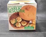 NEW Progressive LARGE 8&quot; Terra Cotta Garlic &amp; Onion Roaster Kitchen Tool... - $21.67