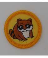 VINTAGE Girl Scout Junior Badge WILDLIFE Yellow Boarder - £2.72 GBP