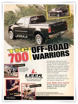 Leer TSC 700 Tonneau Covers Craig Breedlove Vintage 2000 Full Page Magaz... - $9.70