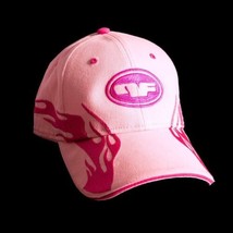 Personal Fears Flame Racing Baseball Hat in Pink - £23.51 GBP