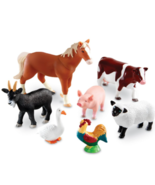 Learning Resources 7-pc. Jumbo Farm Animals - £29.86 GBP