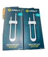 2PC Safety 1st Cabinet Slide Locks 4 Pack Toddler Baby Locks  8 total - $336.94 MXN