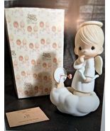Vintage Precious Moments Porcelain Figurine "Sending My Love" 1985 Enesc... - $18.00