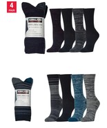 Ladies&#39; Kirkland Signature Extra-Fine Merino Wool Blend Crew Sock, 4pair... - $27.37 CAD