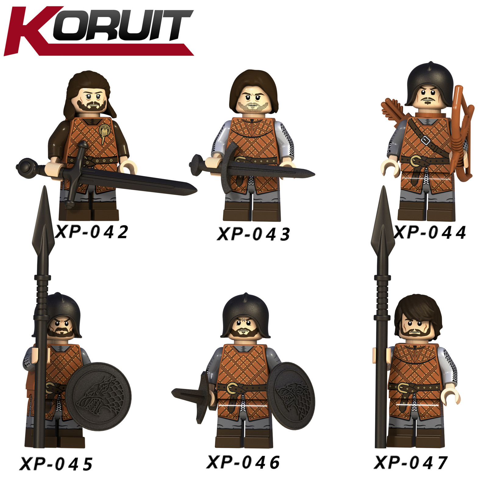 8PCS Of Game Of Thrones Series Assemble Brick Figure Lego Toy Gifts - $15.99
