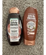 Garnier Whole Blends Coconut Oil &amp; Cocoa Butter Shampoo Conditioner Set ... - $7.69