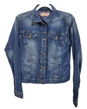 Zara Basic Dept. Vintage Edition Z1975 Women&#39;s Heritage Denim Jacket Size Small - $24.75