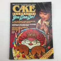 Vintage Wilton Cake Decorating Yearbook 1982 Patterns Designs Baking Book - £15.92 GBP