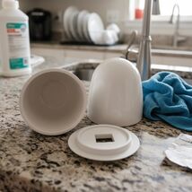 White Toilet Bolt Covers Decorative Caps, Set of 4, 1.45 in Height Unive... - $157.34 MXN