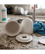 White Toilet Bolt Covers Decorative Caps, Set of 4, 1.45 in Height Unive... - $11.89 CAD