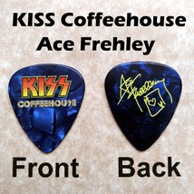 1 KISS Coffeehouse Ace Frehley novelty signature guitar pick  (Q-6264) - £5.89 GBP