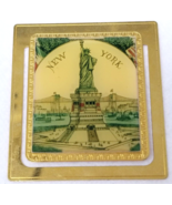 The Metropolitan Museum of Art Bookmark Gold Metal Statue of Liberty Ellis - £14.17 GBP