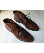 NEW IN BOX: Cole Haan &#39;Bellla&#39; Brown Leather Ankle Boots 10B: Italian Made - $199.99