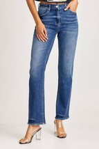 Risen midrise slim relaxed straight jeans size 3 - $26.73