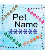 Color Paw Name BAILEY-Digital ClipArt-Art Clip-Gift Tag-Notebook-Scrapbo... - $37.17 MXN