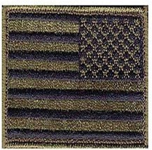 BLACKHAWK American Flag Patch Subdued Coyote Tan - Reversed - £10.09 GBP