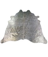 Gold Metallic Cowhide Rug Size: 7&#39; X 6.5&#39; Gold Metallic Cowhide Rug  - €235,59 EUR