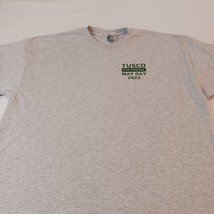 Gildan Dryblend Tusco 6th Annual May Day 2022 Men's Gray T-Shirt Crewneck Sz 2XL image 7