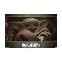 The Mandalorian The Child Grogu Movie Poster 22.375&quot; x 34&quot; NEW! - £7.79 GBP
