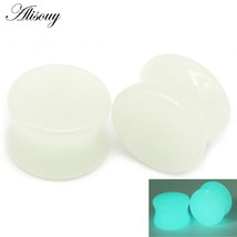 Alisouy 2PCS Natural Stone  Ear Expanders Ear Plugs Flesh Tunnels Gauges 6mm-16m - £10.44 GBP