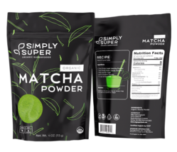 Simply Super Organic Superfood Organic Matcha Powder 4oz (113g) - $16.81