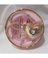 Bath &amp; Body Works Scentport Car Fragrance Vent Visor Clip Pink Gold LOCK... - $27.49