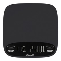 Standard Escali Versi Coffee Scale With Timer, 6.6 Lbs / 3,000 Grams,, Black. - £41.82 GBP