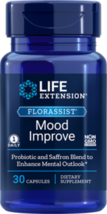 MAKE OFFER! 2 Pack Life Extension Florassist Mood Improve Probiotic 30 caps image 1