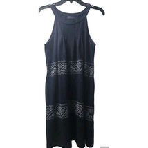 Gap Sleeveless Dress - Halter Neck, Embroidered Detail, Casual - Size M - $8.89