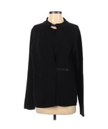 Annette Gortz Jacket Size S Black Adjustable Snap Wrap Lagenlook Merino ... - £38.03 GBP
