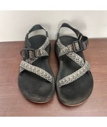 CHACO Z/Cloud Black &amp; White Classic Outdoor Women’s Sandal Sz 8 - $803.48 MXN