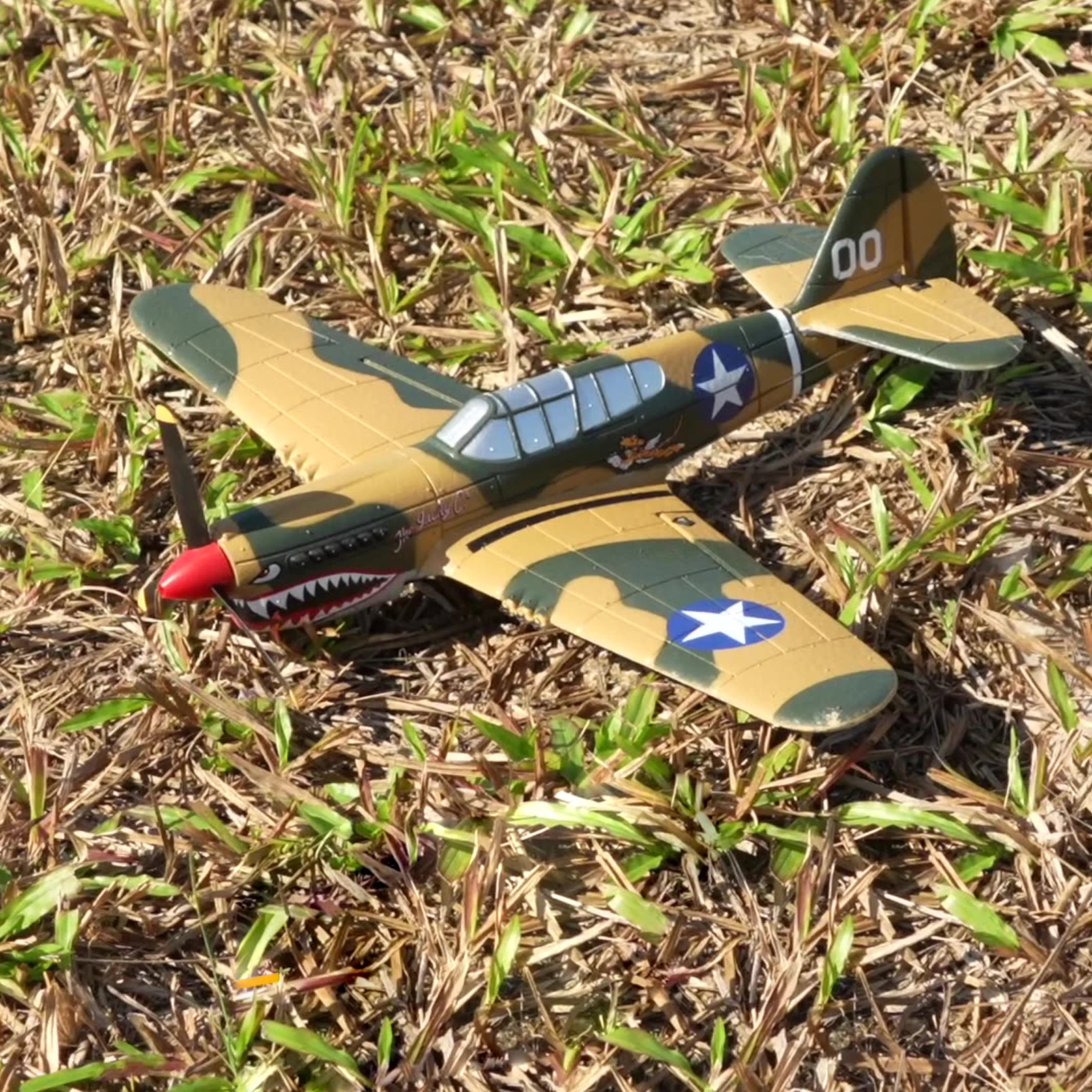P40 4CH Remote Control Airplane 6-Axis RTF RC Plane RC Aircraft P-40 Fighter RC - £117.35 GBP+