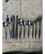 My Rose Oneida Community Stainless Betty Crocker Forks Spoons Knives Mix... - £18.56 GBP