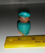 Vintage 1970s Fisher Price “Little People” – very rough person wearing a cap - $2.99