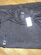 Medium CSG Mens T-Shirt 100% Cotton Crew Neck Short Sleeve  Heather Gray  BNWT - £10.38 GBP