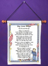 Boy Scout Prayer  Personalized Wall Hanging (559-1) - £15.79 GBP
