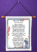 Boy Scout Prayer  Personalized Wall Hanging (559-1) - £15.84 GBP