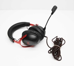 HyperX Cloud III Wired Gaming Headset PC/PS5/Xbox Series X|S Black/Red image 3